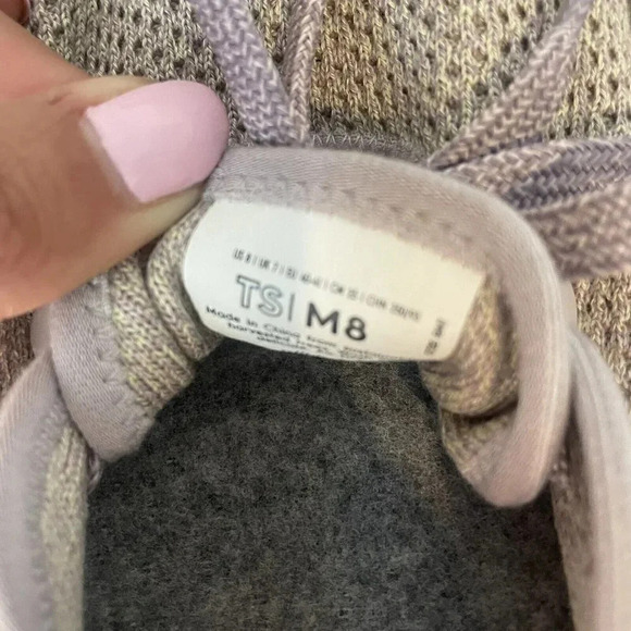 Allbirds Mens Size 8 Shoes Purple Mesh Running Walking Sneakers - Picture 6 of 7